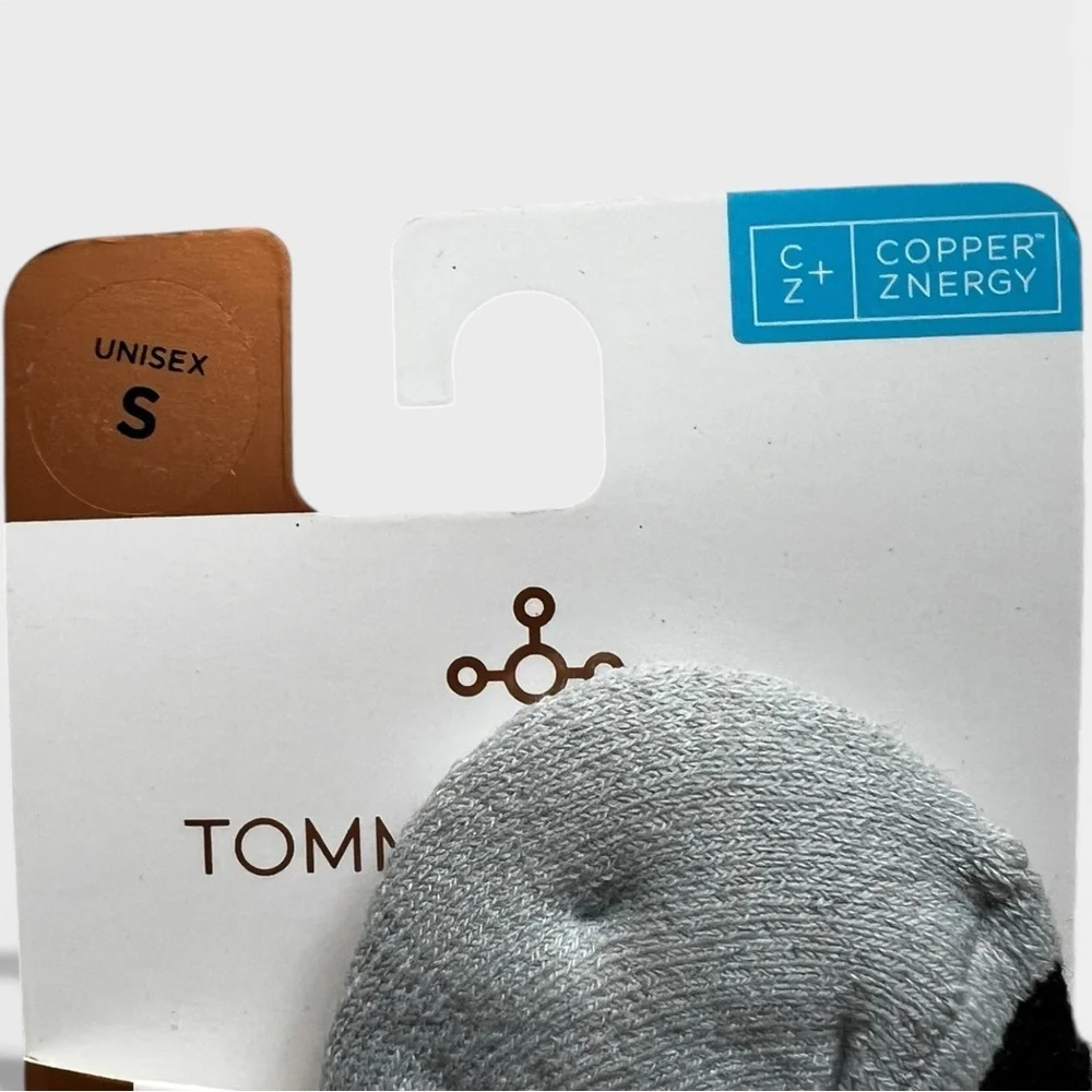 🌻NEW w.tags Tommie Copper white unisex compression no show socks Size Small